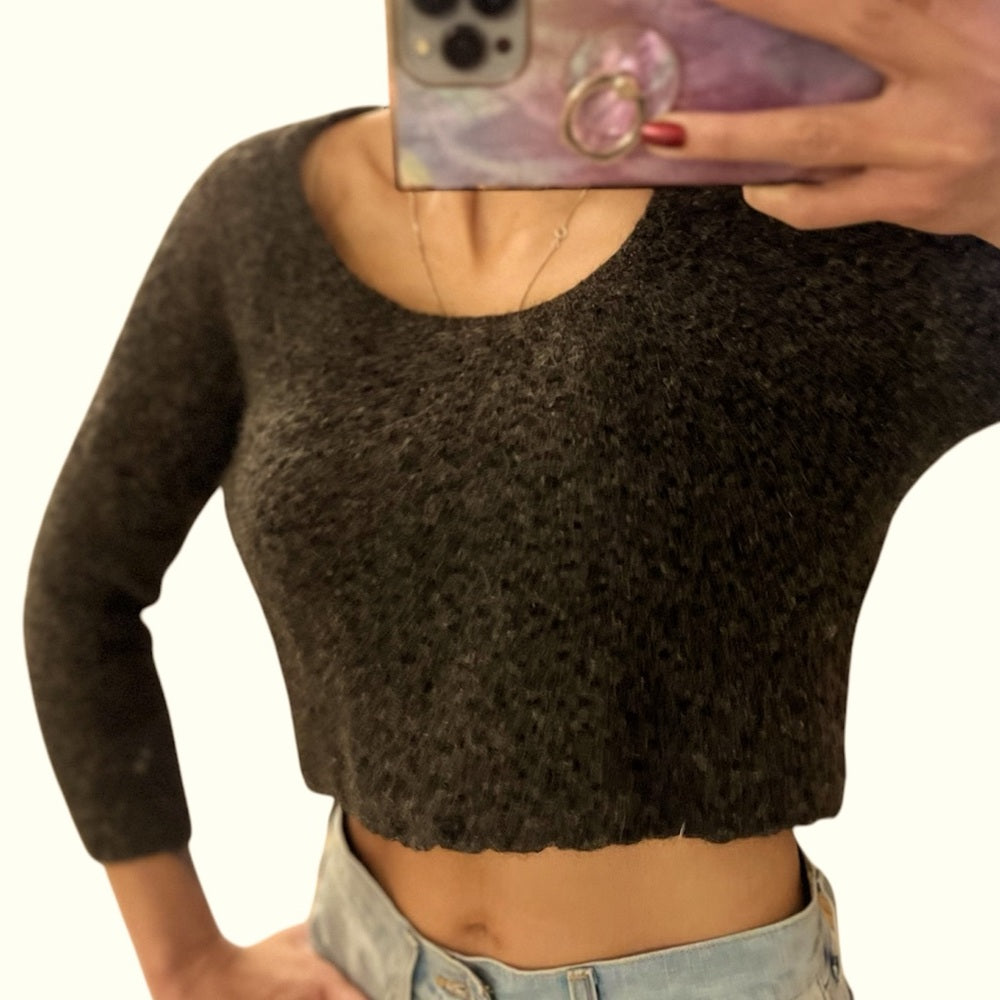 EILEEN FISHER 100% ORGANIC wool sweater