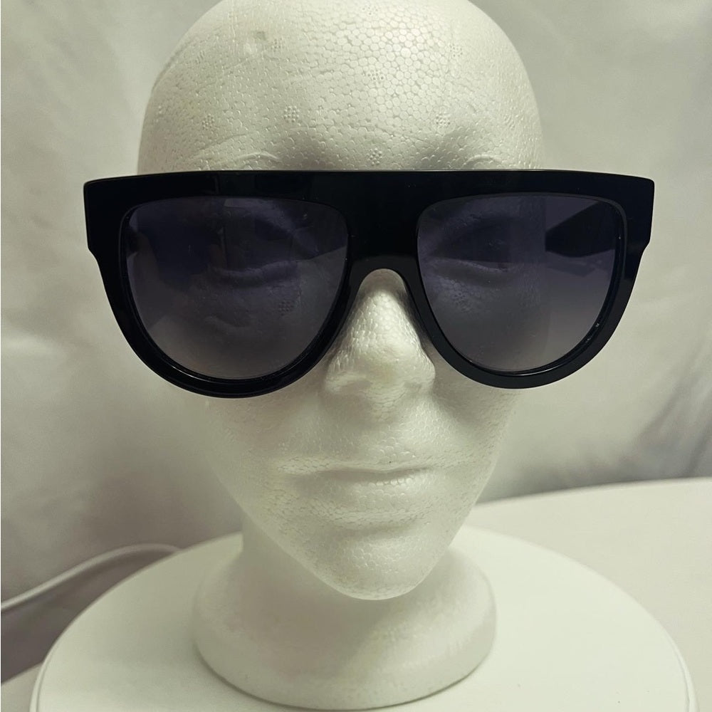 CELINE black acetate aviator sunglasses in excellent condition