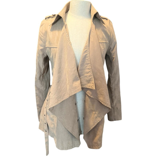 ALEXANDER MCQUEEN Trench jacket tan