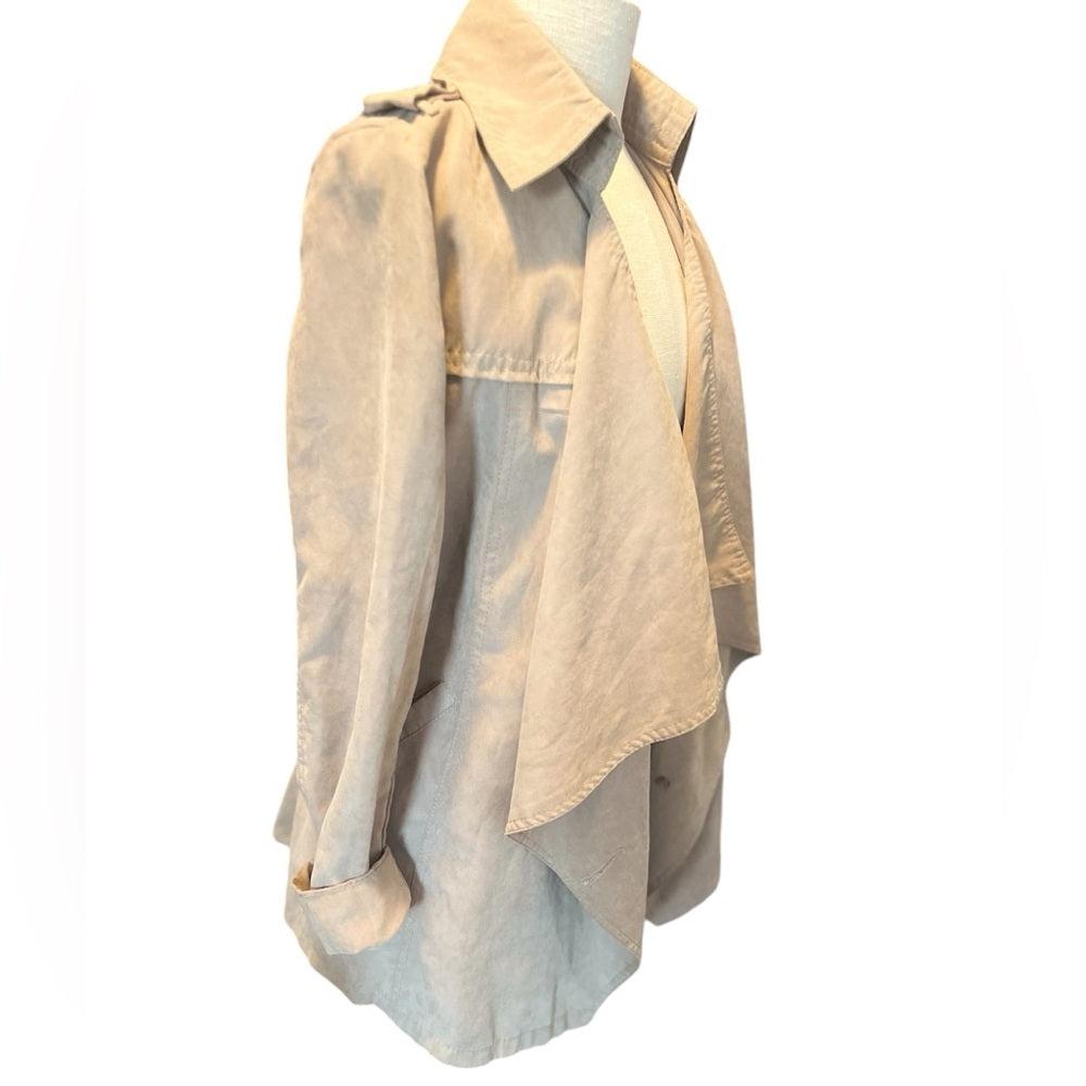 ALEXANDER MCQUEEN Trench jacket tan