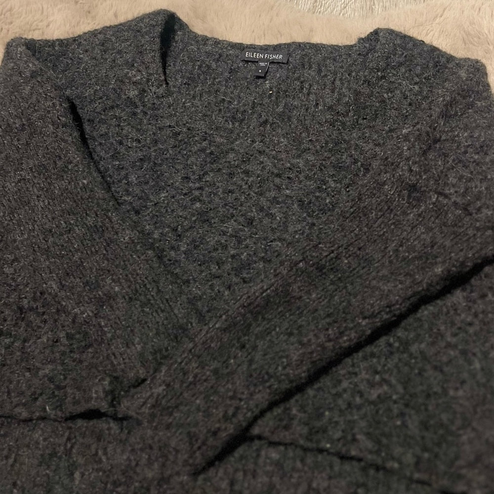 EILEEN FISHER  100% ORGANIC wool sweater