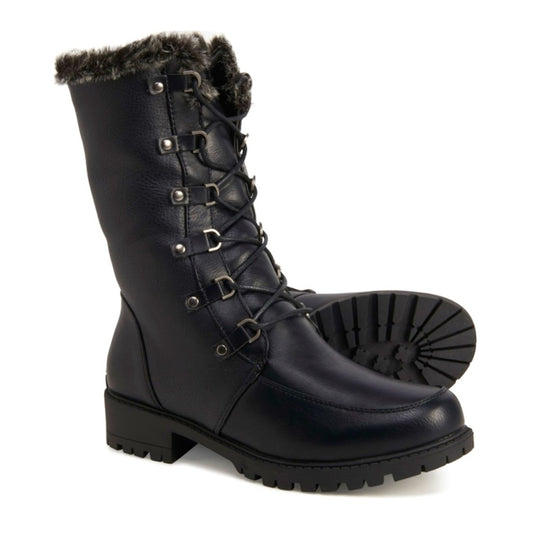 AQUATHERM *REDUCED*Faux fur lined lace up snow boots