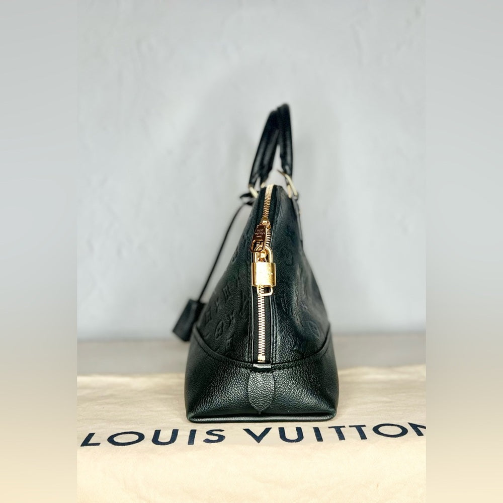 LOUIS VUITTON *REDUCED*Black Neo Alma empreinte PM *rare*