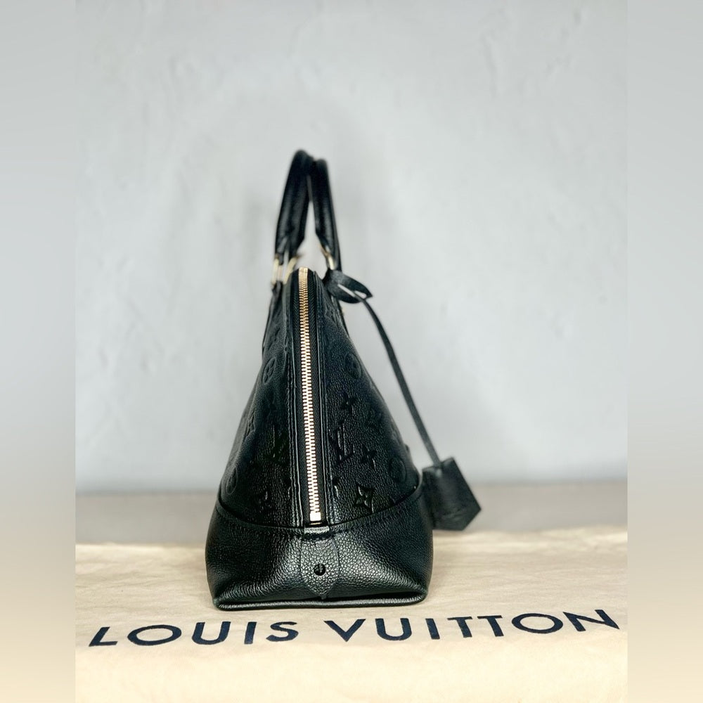 LOUIS VUITTON *REDUCED*Black Neo Alma empreinte PM *rare*