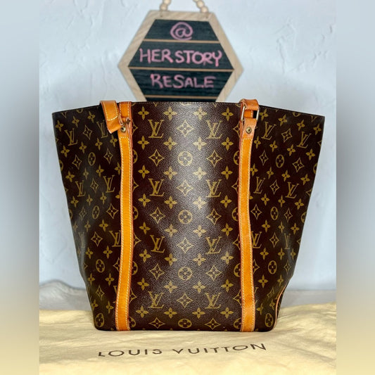 LOUIS VUITTON Large sac shopping tote