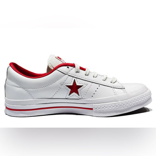 CONVERSE One star white/red low top